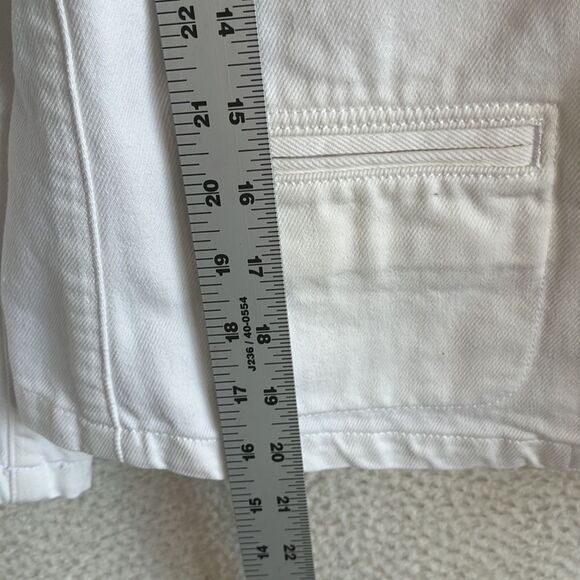 J Crew Dejim‎ Blazer Jacket White Size 0 - Picture 4 of 12